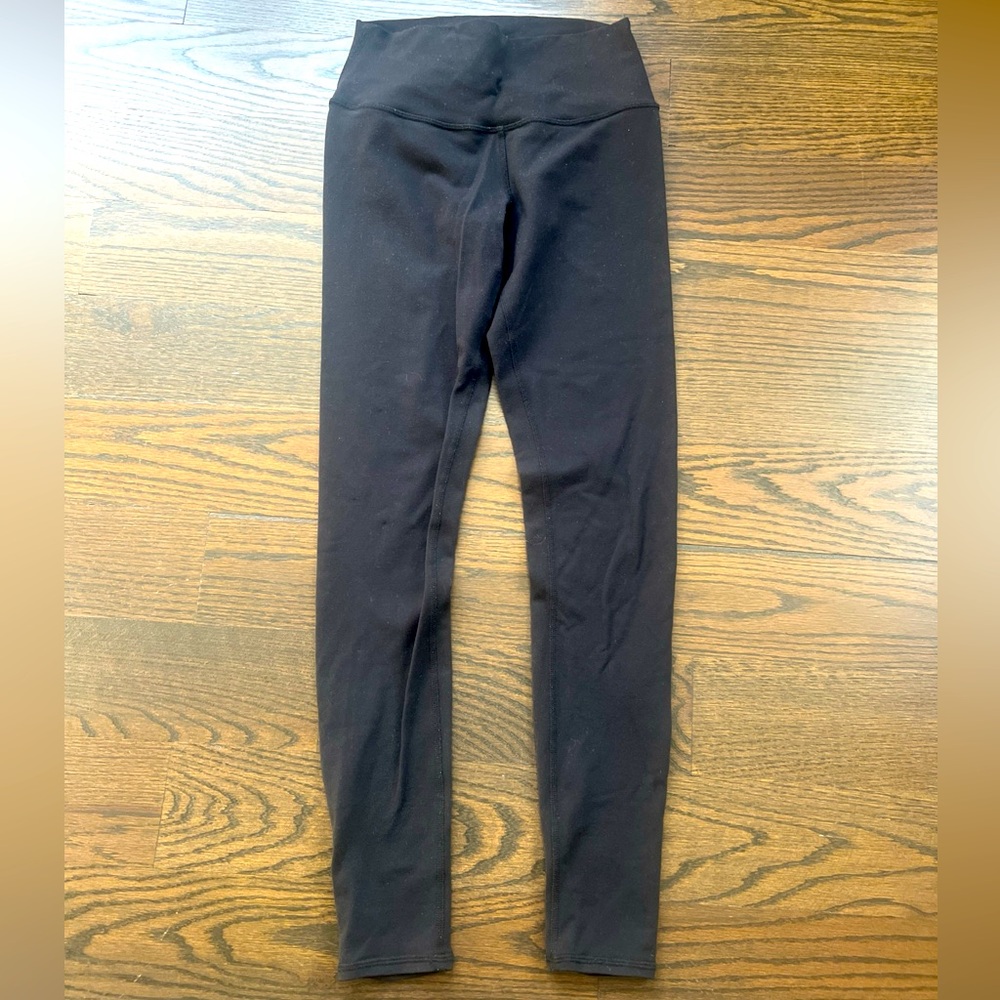 Alo yoga leggings, black small length 28